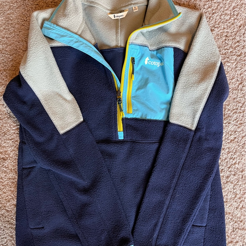 Cotopaxi Abrazo Half-Zip Fleece Jacket - Women's - Brush/Maritime / S